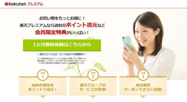 アマゾンプライム 楽天プレミアム